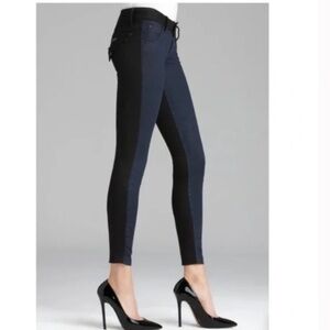 Hudson Collin Vice Versa Skinny Blue & Black Jeans - 26